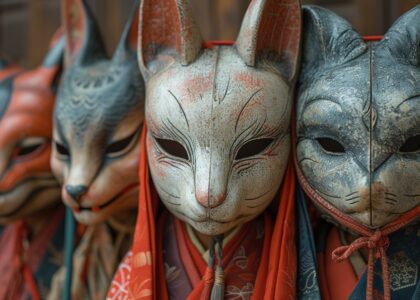 Les Masques d’Animaux Japonais : Raconteurs d’Histoires Fascinantes