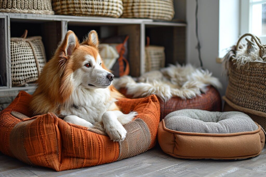 Tout savoir sur les paniers et coussins pour chiens : confort et praticité garantis