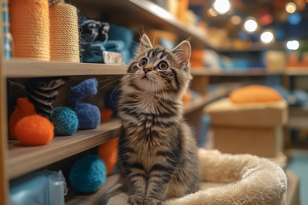 Laissez-vous séduire par notre animalerie dédiée aux chats