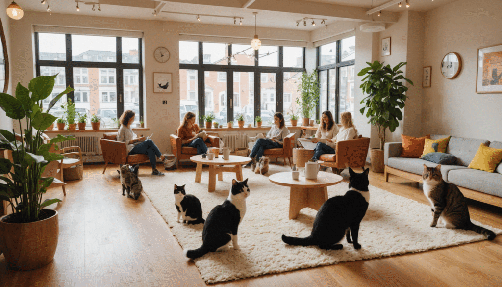 Cafés à chats & refuges partenaires