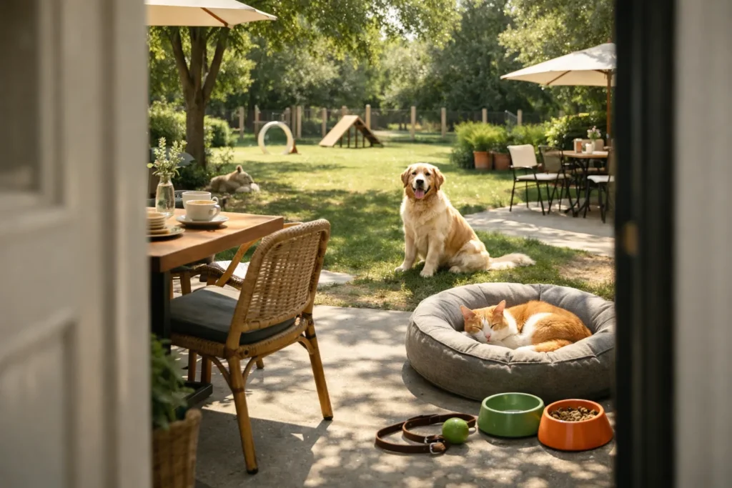 Venir avec son compagnon à quatre pattes : parcs et cafés pet-friendly