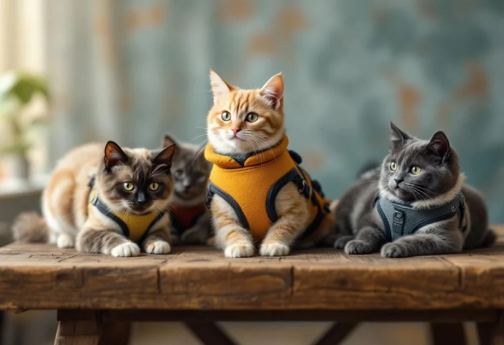 Découvrez notre sélection de harnais pour chat : sécurité, confort et style pour chaque explorateur