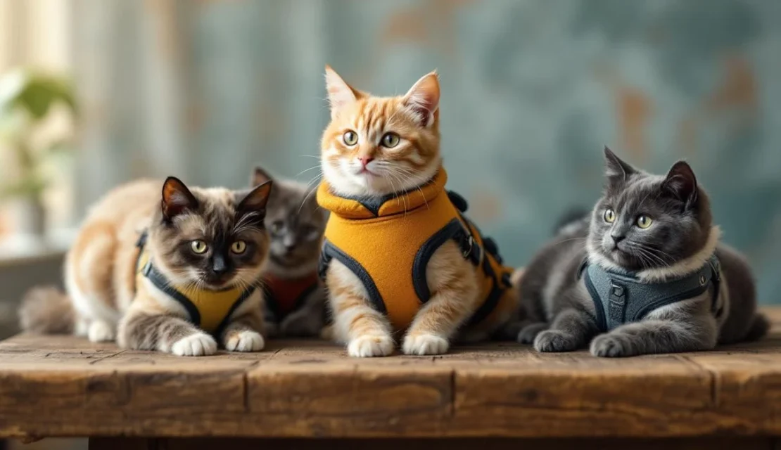 Découvrez notre sélection de harnais pour chat : sécurité, confort et style pour chaque explorateur