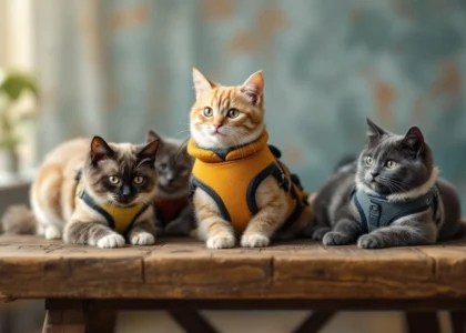 Découvrez notre sélection de harnais pour chat : sécurité, confort et style pour chaque explorateur