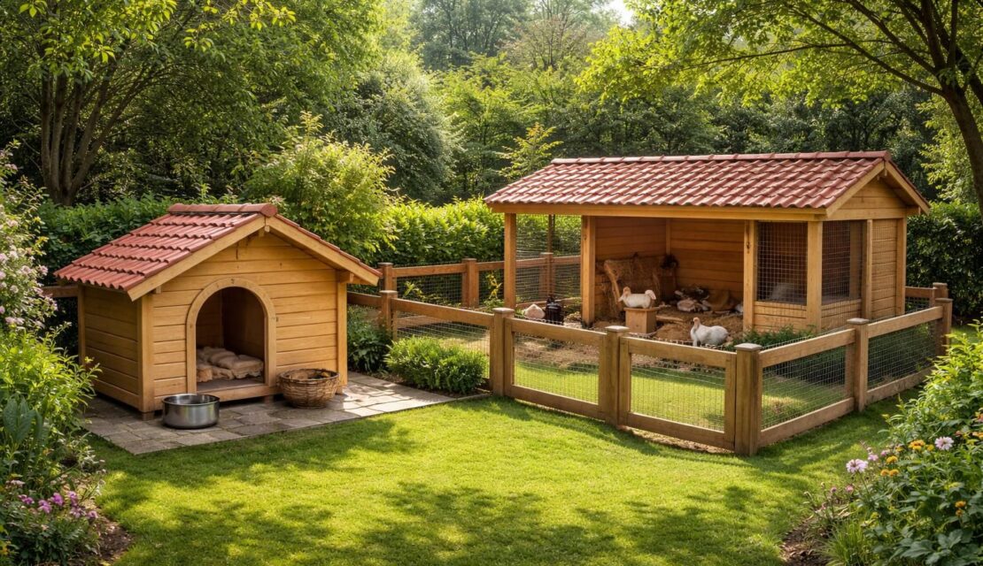 Aménager un coin animalerie dans son jardin avec niche isolée, enclos et abri pour animaux domestiques Aménager un coin animalerie dans son jardin avec niche isolée, enclos et abri pour animaux domestiques