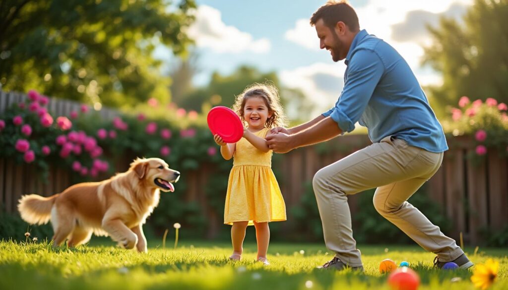 Comment apprendre à son enfant à jouer avec son chien ?