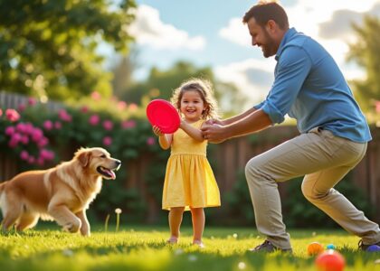 Comment apprendre à son enfant à jouer avec son chien ?