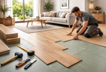 Comment installer un parquet flottant Leroy Merlin dans votre salon