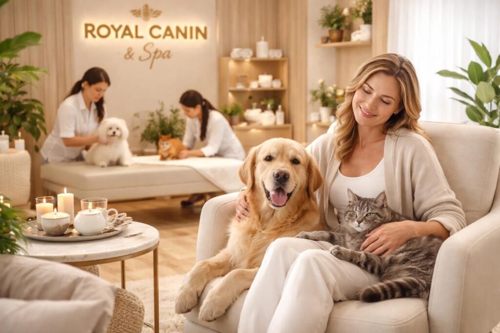 Soins bien-être pour mamans et leurs animaux chez Royal Canin et SPA