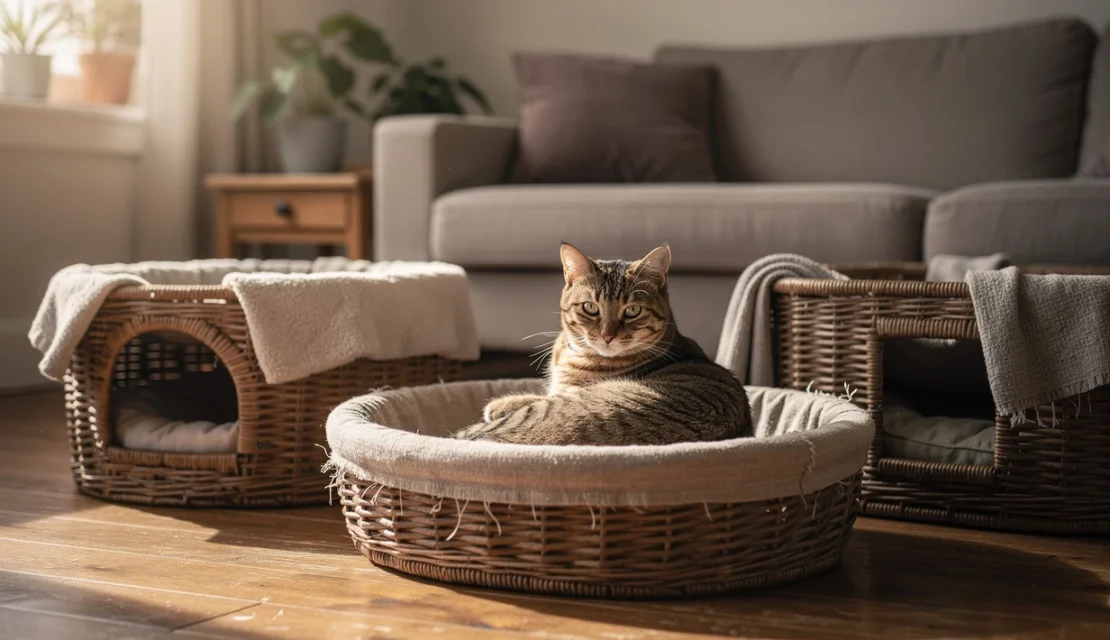 Paniers pratiques et astucieux : des solutions adaptées aux besoins de votre chat