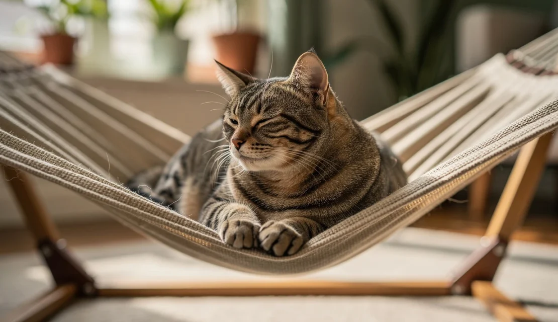 Comment rendre votre chat heureux avec un hamac adapté