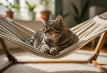 Comment rendre votre chat heureux avec un hamac adapté
