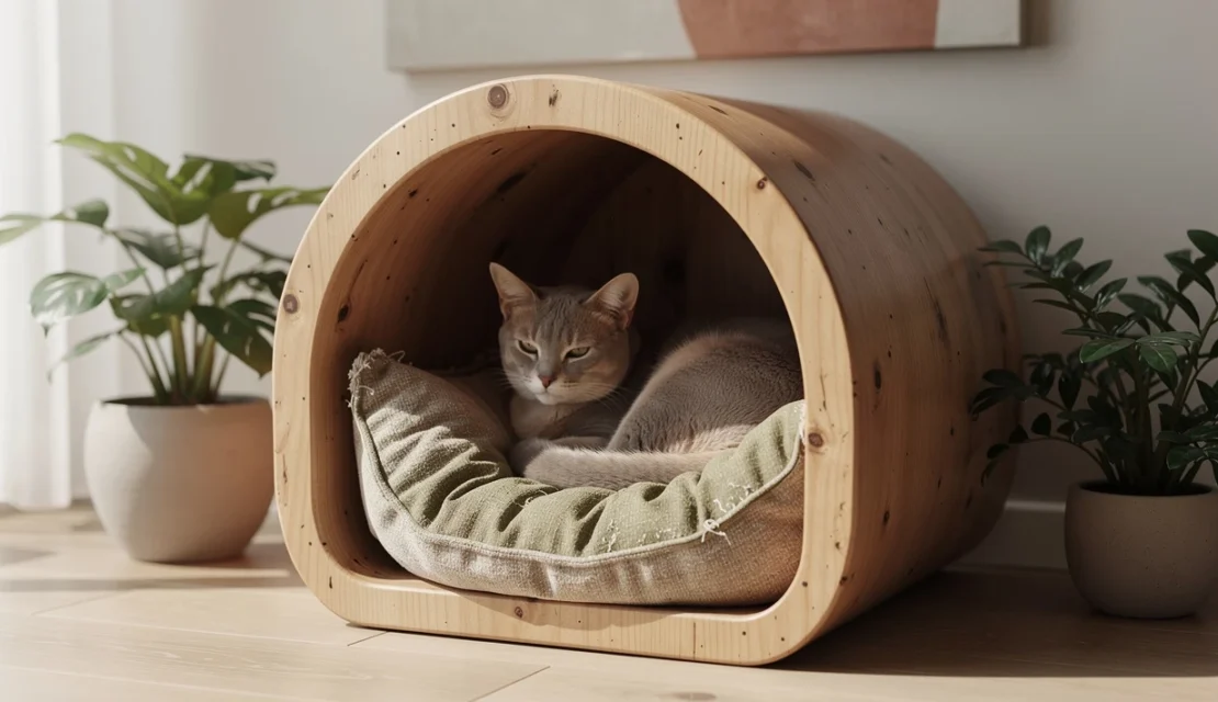 Des niches pour chat pratiques et esthétiques : conjuguer confort du chat et décoration intérieure