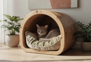 Des niches pour chat pratiques et esthétiques : conjuguer confort du chat et décoration intérieure