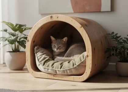 Des niches pour chat pratiques et esthétiques : conjuguer confort du chat et décoration intérieure