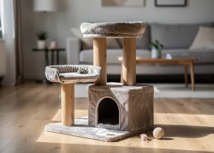 L’arbre à chat idéal pour l’appartement : comment choisir sans se tromper