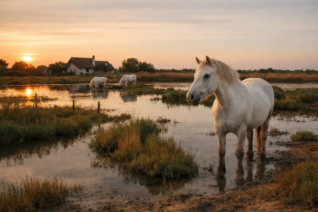 Le cheval de Camargue : tout savoir sur cette race semi-sauvage (FAQ)