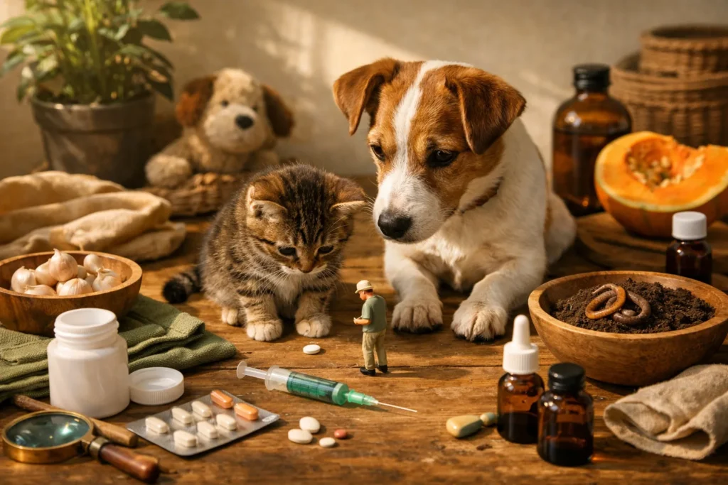 Vermifugation du chien et du chat : le guide en 5 étapes