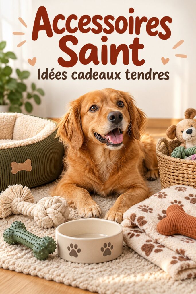 Accessoires de Saint-Valentin pour votre chien
