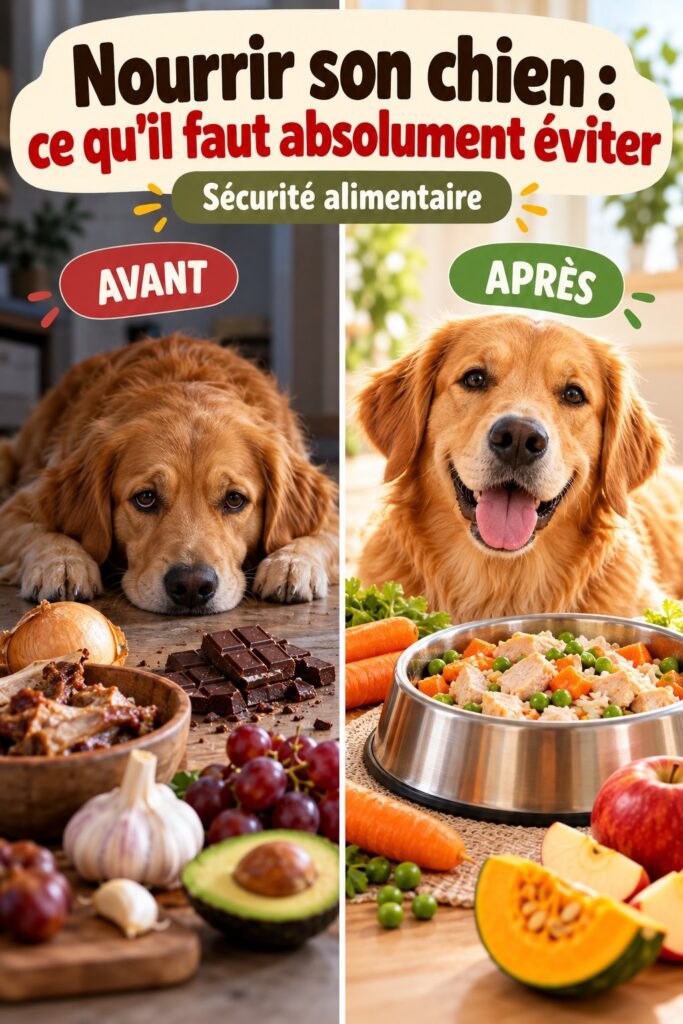 Nourrir son chien : les aliments à éviter absolument