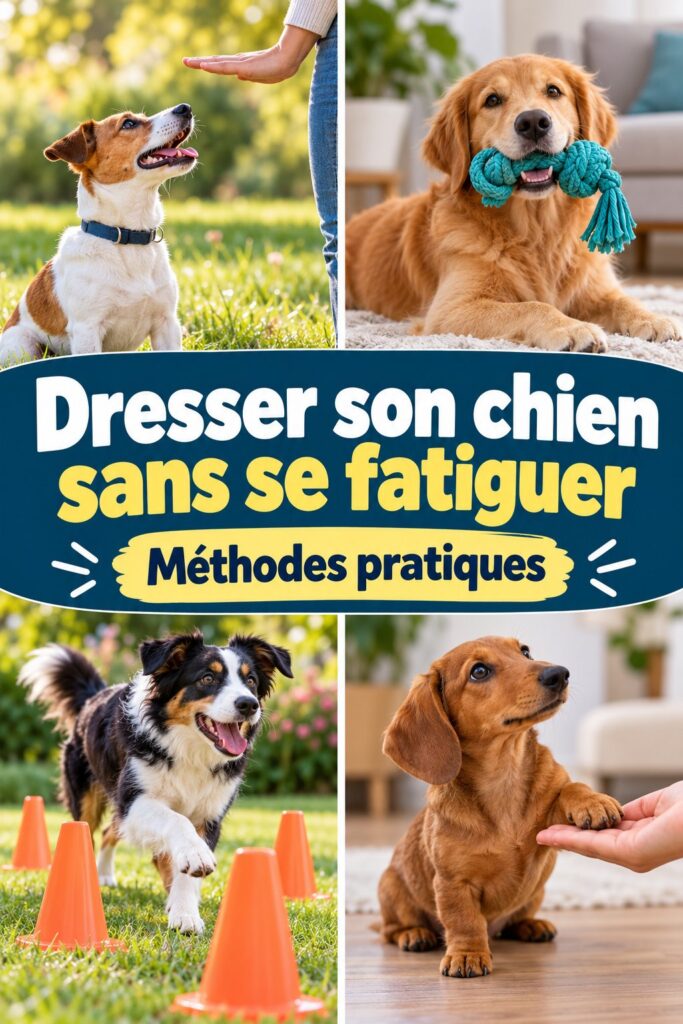 Dresser son chien sans se fatiguer : nos astuces pratiques